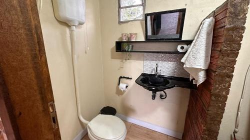 Kylpyhuone majoituspaikassa Amorada