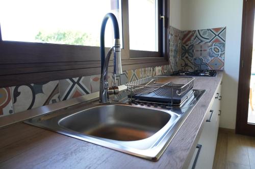 Dapur atau dapur kecil di le casette