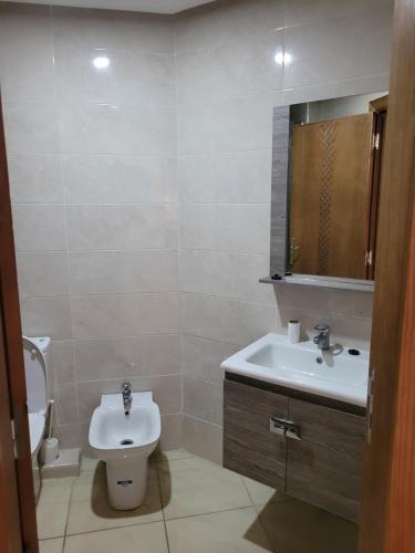 Koupelna v ubytování Résidence Machallah