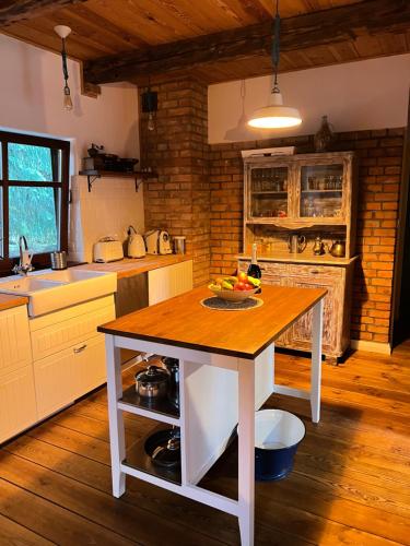 Dapur atau dapur kecil di Sosnowy Zakatek