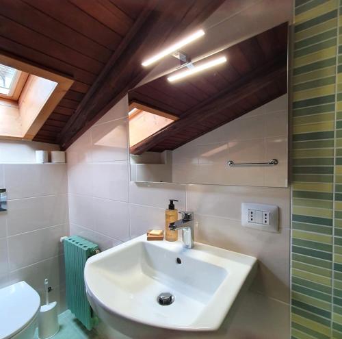 Un baño de Altavilla Albergo meublé