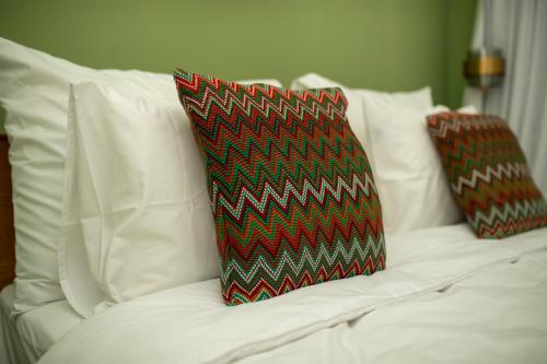 Ein Bett oder Betten in einem Zimmer der Unterkunft Vintage