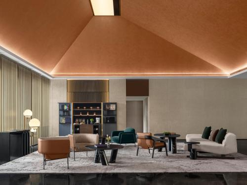 Χώρος καθιστικού στο Kimpton Bamboo Grove Suzhou by IHG