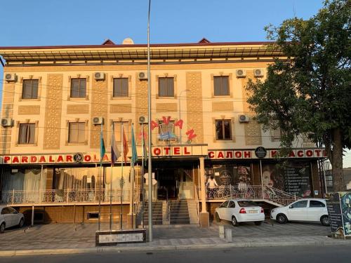 El edificio en el que está el bed and breakfast