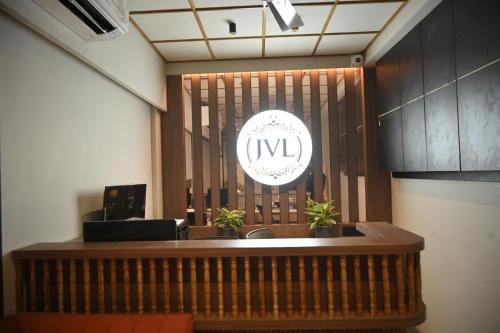 Lobbyen eller receptionen på JVL By Nexottel