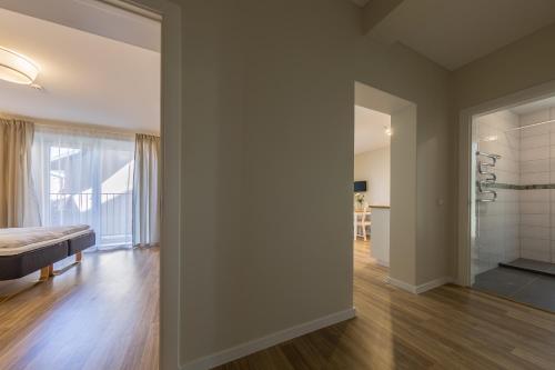 Et badeværelse på Liepų apartamentai