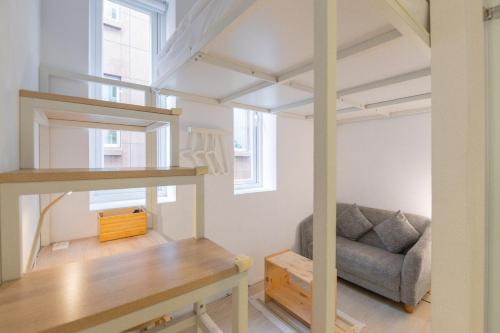 Posezení v ubytování OwlStay Flip Flop Hostel - Garden