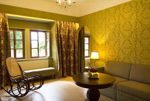 Χώρος καθιστικού στο Hotel Reichsküchenmeister