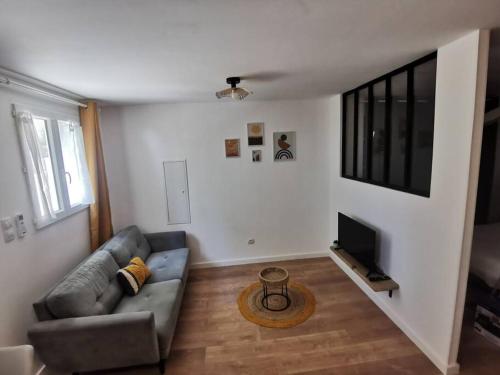 Posezení v ubytování Appartement de 30m2 pour 2 personnes Venaco