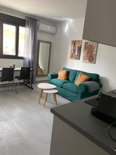 Χώρος καθιστικού στο Olympia's Guest House