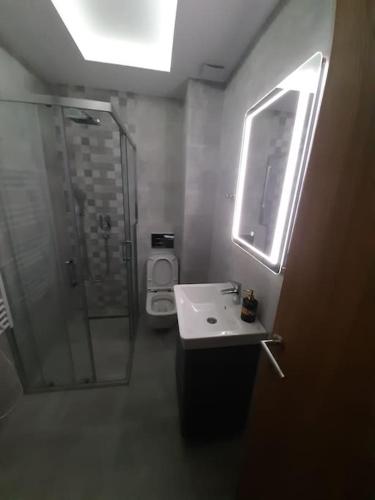 Koupelna v ubytování Apartment Dexy Luxury and Spa