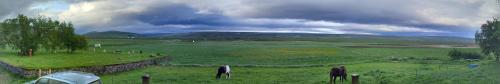 Un paisaje natural cerca de la estancia rural