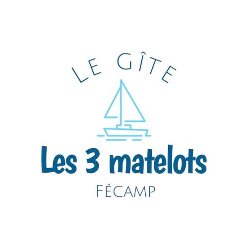 a drawing of a sailboat and the words he gift less materials feminism at Gite les trois matelots in Fécamp