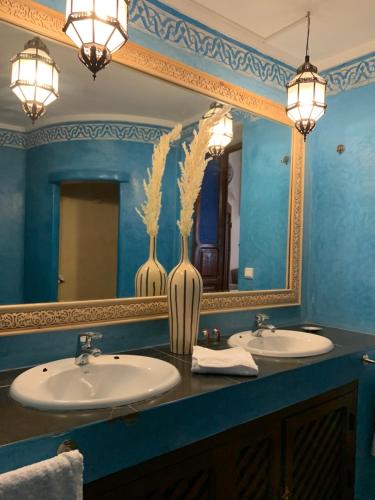 Koupelna v ubytování Riad Malida Marrakech