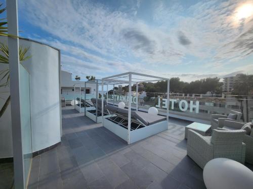 Μπαλκόνι ή βεράντα στο Diamante Paguera Boutique Hotel