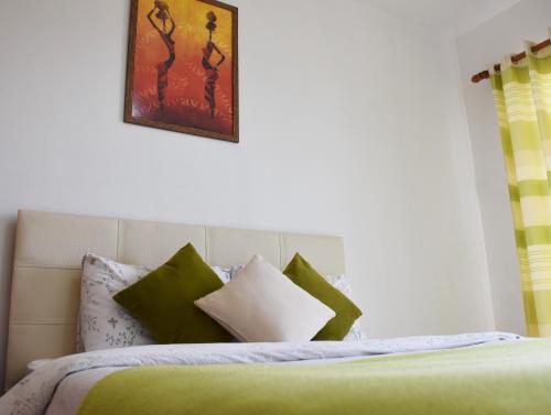 Postel nebo postele na pokoji v ubytování Villa Seaside