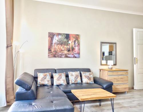 Posezení v ubytování Karlsbad Family Apartment