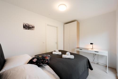 Postel nebo postele na pokoji v ubytování Apartment Bada