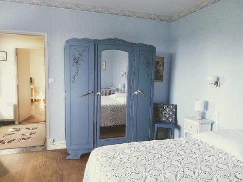 מיטה או מיטות בחדר ב-Maison Lumineuse entre Toulouse et Albi