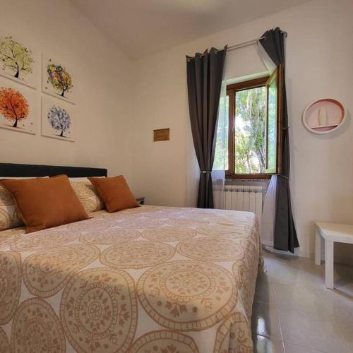 Krevet ili kreveti u jedinici u okviru objekta CASA FAUL con parcheggio vicino Alloggio turistico