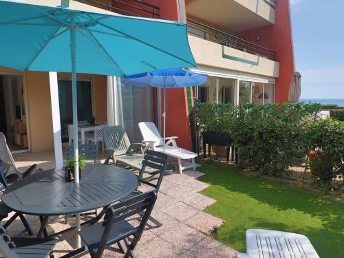 Spacieux T2 cabine avec jardin, loggia, terrasse et box privé à Sète - FR-1-472A-225