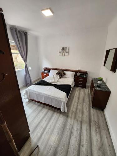 Giường trong phòng chung tại Nice Flat Alicante - Jijona