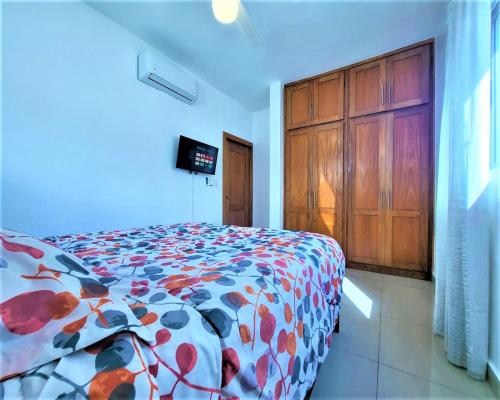 Postel nebo postele na pokoji v ubytování Charming 3-Bed Apartment in Puerto Plata