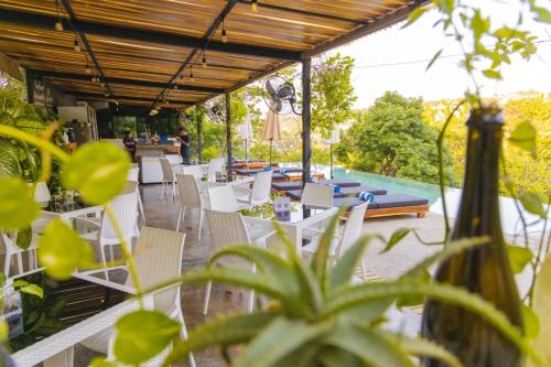 Jardin de l'établissement Casa Mauna Boutique Hotel