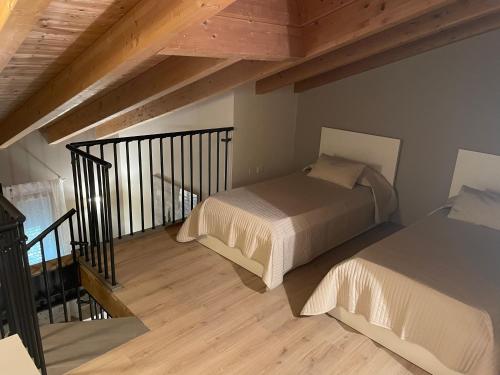 Postel nebo postele na pokoji v ubytování B&B Cascina Sagrestia