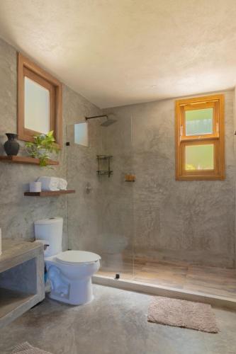 Salle de bains dans l'établissement Casa Mauna Boutique Hotel