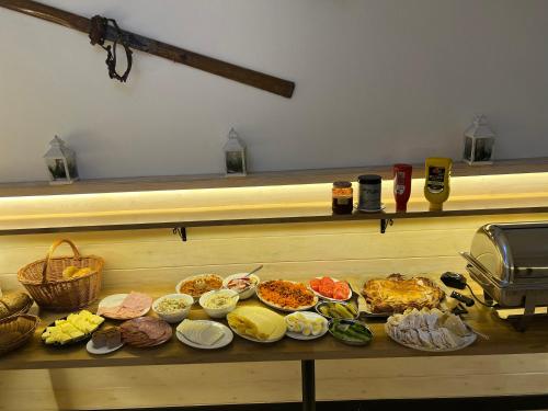 Jídlo v apartmánu nebo okolí