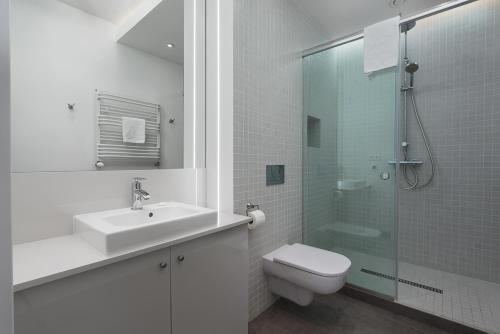 Koupelna v ubytování Apartamenty Apartinfo Waterlane