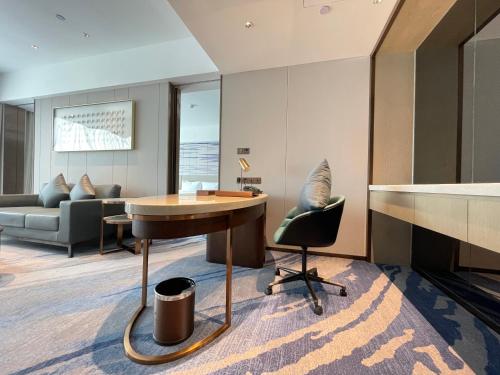 Un lugar para sentarse en White Swan VYV Hotel, Foshan
