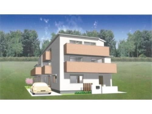 a rendering of a house with a car at 2-10-15 Imagawa - Apartment / Vacation STAY 7905 in Tokyo
