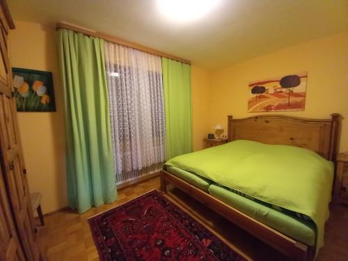 Postel nebo postele na pokoji v ubytování Haus-Lindenau
