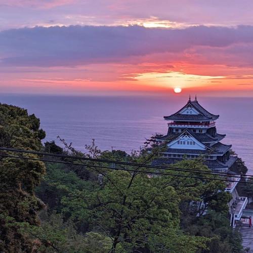 アパートホテルの近くで見られる自然の景観