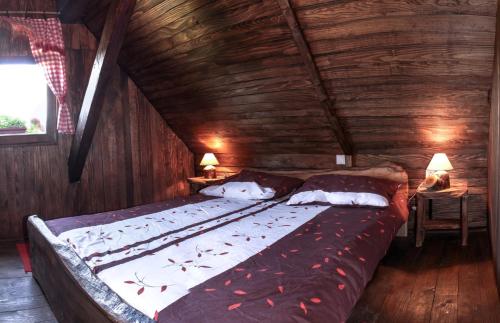 Posteľ alebo postele v izbe v ubytovaní Holiday Home Gorski Lazi