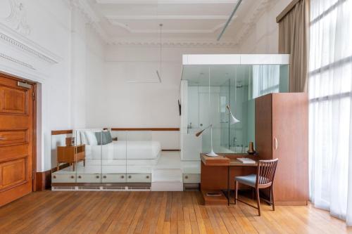 O zonă de relaxare la Town Hall Hotel - Shoreditch