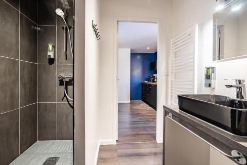 Logis Hôtel Ker Morにあるバスルーム