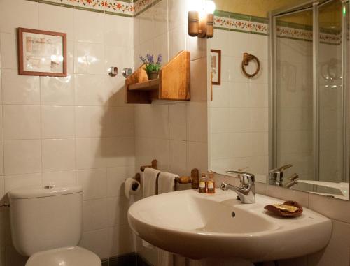 Koupelna v ubytování Sisquet Apartaments