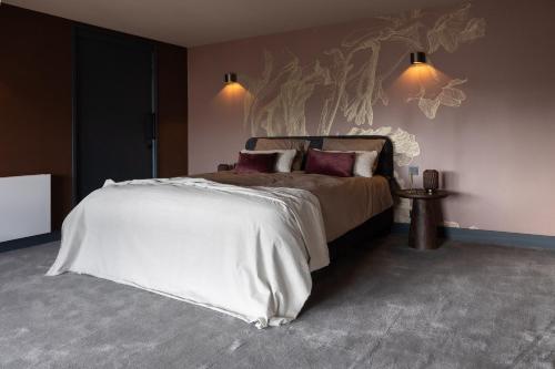 Postel nebo postele na pokoji v ubytování Park Lofts Groningen apartment 4