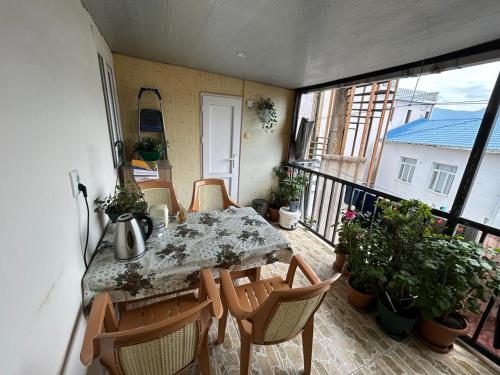 Balkón nebo terasa v ubytování Homestay Seaside by Manuchar