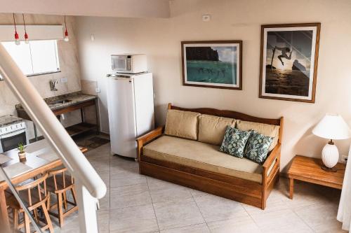 Kuchyň nebo kuchyňský kout v ubytování Casa Buziana - Lofts amplos e super equipados