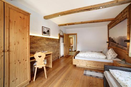 Ένα ή περισσότερα κρεβάτια σε δωμάτιο στο Oberhof Apt Ilmenspitz