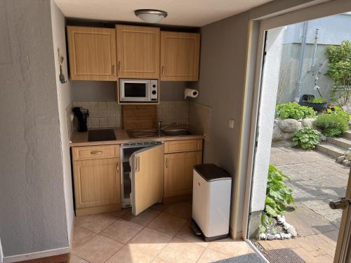 Kuchyň nebo kuchyňský kout v ubytování Bungalow