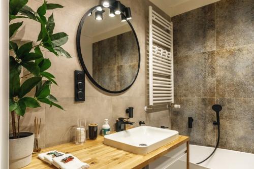 Ένα μπάνιο στο ARGENTI SPA UNIA RESIDENCE