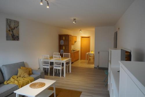 Η κουζίνα ή μικρή κουζίνα στο schöner als Zuhause - Ferienwohnung in Butzbach
