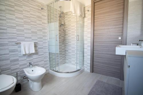 Kúpeľňa v ubytovaní La Finestra Sul Mare