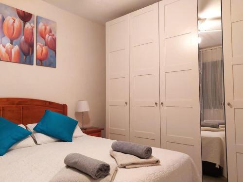 Posteľ alebo postele v izbe v ubytovaní Atlantic Garden - Casa Helena