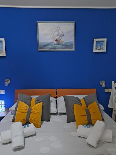 Postel nebo postele na pokoji v ubytování Apartment SEA VIEW